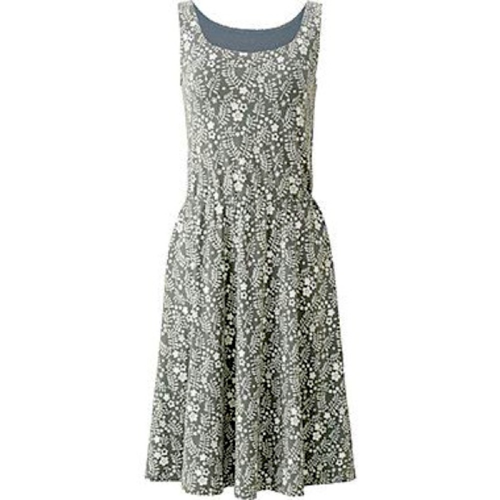 Liberty of London for Uniqlo blue floral dress